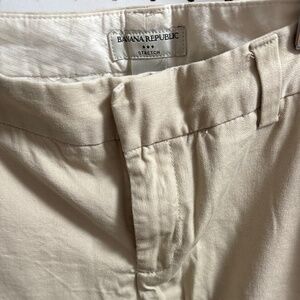 Banana Republic cotton stretch pants